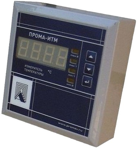 Измерители температуры многофункциональные ПРОМА ИТМ-010-4Х-Н настенные 242В, 50 Гц, IР40