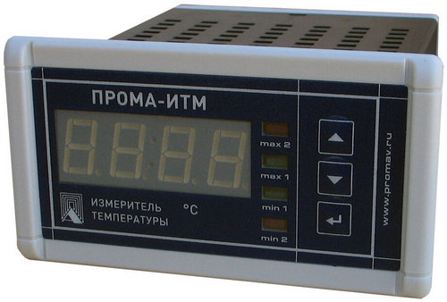 Измерители температуры многофункциональные ПРОМА ИТМ-010-4Х щитовые 242В, 50 Гц, IР40