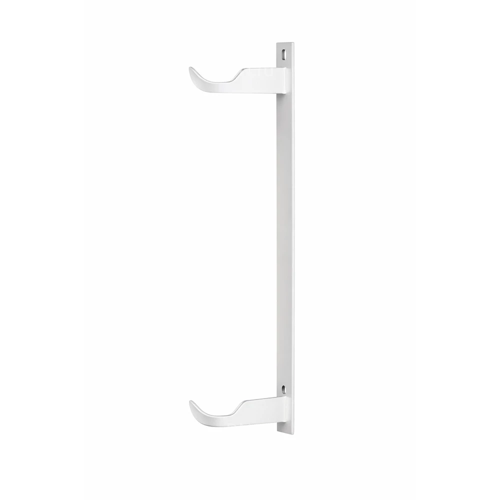 Кронштейн Россия на полосе 500, настенный, для радиаторов, корпус - сталь, цвет - белый