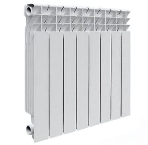 Радиаторы алюминиевые Konner 80/500 секций - 4-12, высота - 570 мм, глубина - 78 мм, ширина - 308-924 мм, подключение - боковое, цвет - RAL 9016