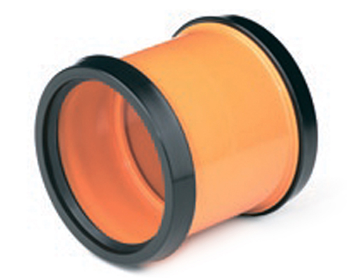 Муфты PP-R REHAU Awadukt PP SN10 Rausisto Дн110-200 с уплотнительным кольцом из NBR для внутренней канализации, полипропиленовые, цвет - оранжевый