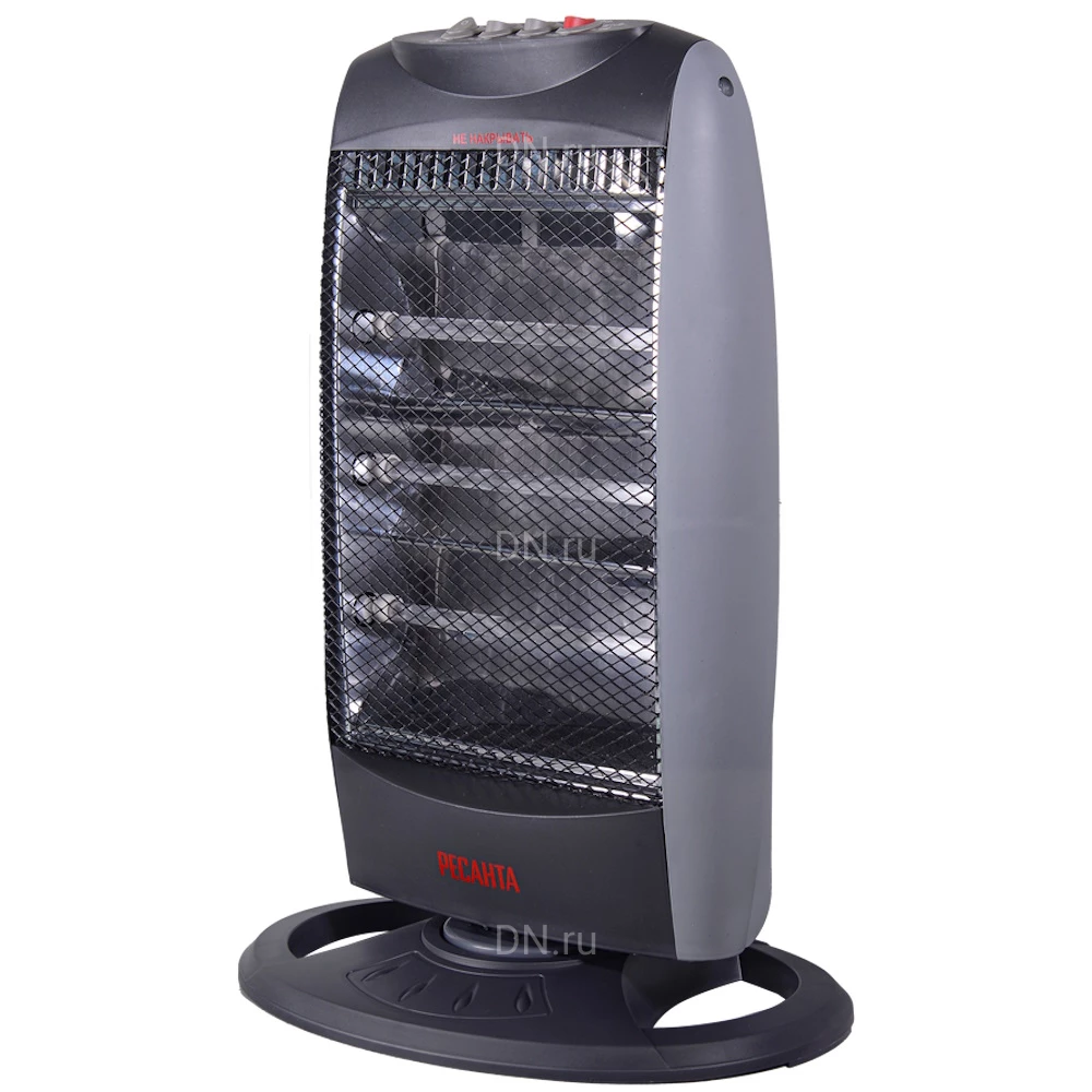 Обогреватель инфракрасный Ресанта ИКО-1200ЛП ламповый (кварцевый), мощность - 1.2кВт, степень защиты - IP20