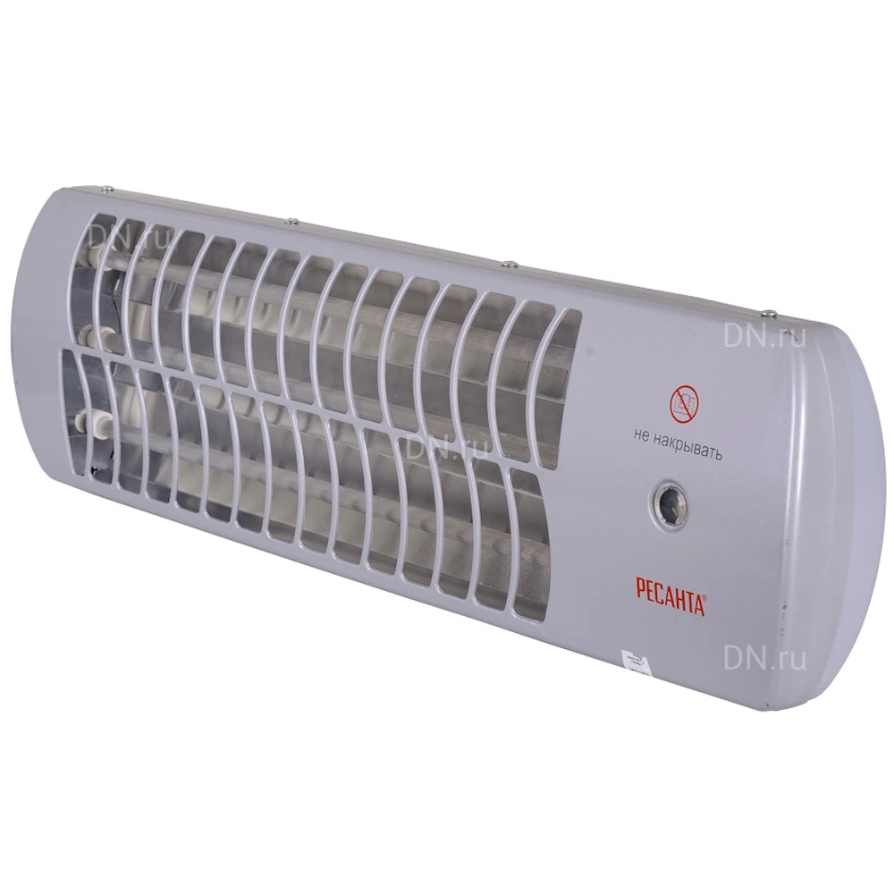 Обогреватель инфракрасный Ресанта ИКО-1500Л ламповый (кварцевый), мощность - 1.5кВт, степень защиты - IP10
