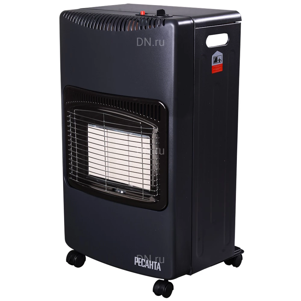 Обогреватель инфракрасный Ресанта ПГ-4200Б газовый, мощность - 4.2кВт, степень защиты - IP10