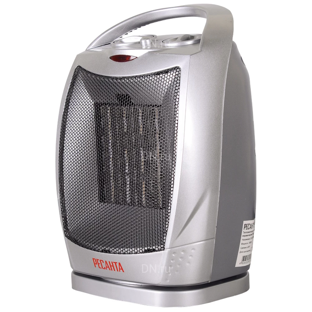 Тепловентилятор Ресанта ТВК-2 электрический, керамический, мощность - 1.8кВт, степень защиты - IP20