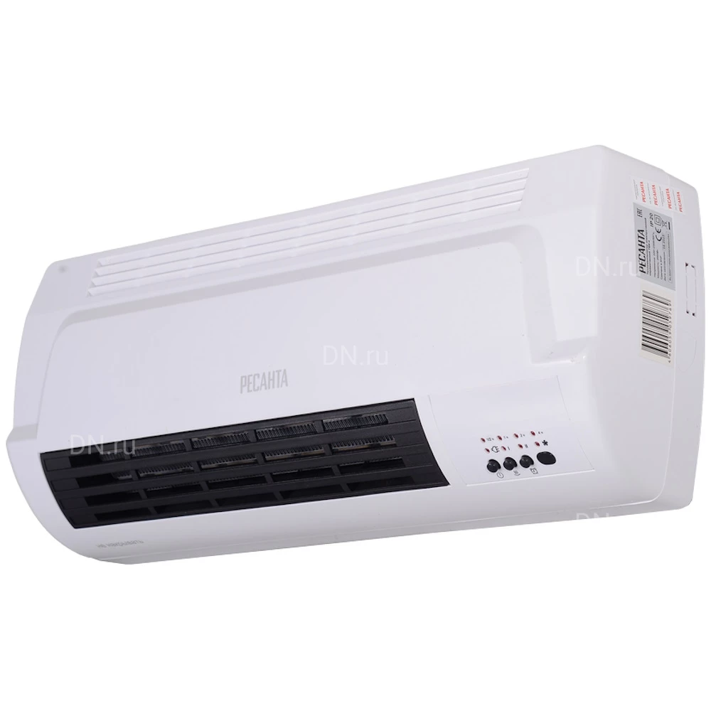 Тепловентилятор Ресанта ТВК-4 электрический, керамический, мощность - 2кВт, степень защиты - IP20