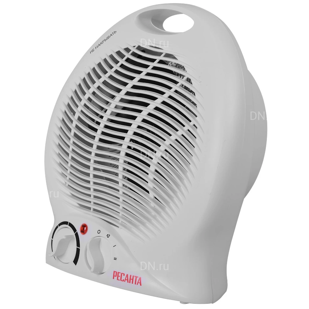 Тепловентилятор Ресанта ТВС-2 электрический, спиральный, мощность - 2кВт, степень защиты - IP20