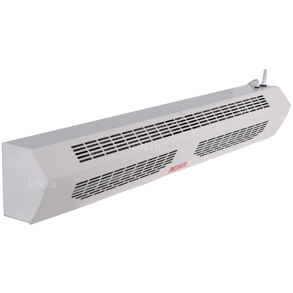 Тепловая завеса Ресанта ТЗ-6С (с пультом) электрическая, мощность - 6кВт, производительность - 780м3/ч