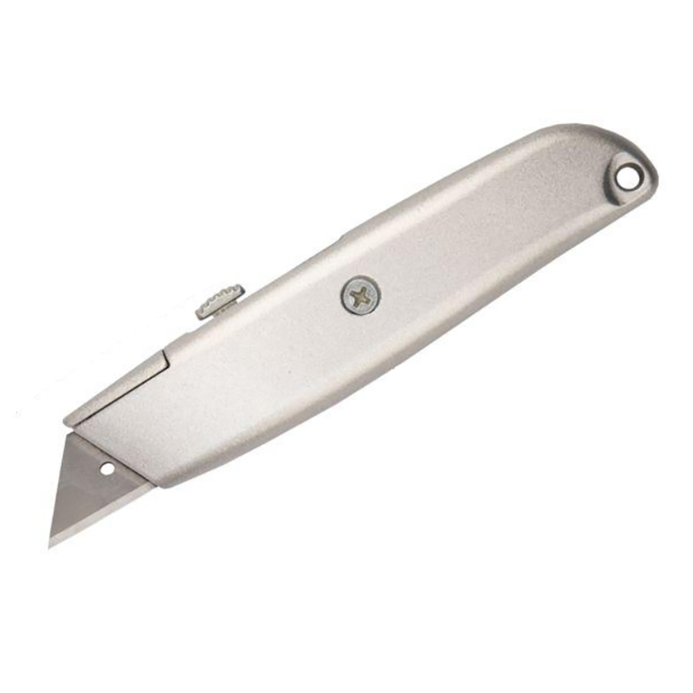 Нож REXANT 19 мм с трапециевидным выдвижным лезвием, ширина лезвия - 19 мм, длина лезвия - 51 мм