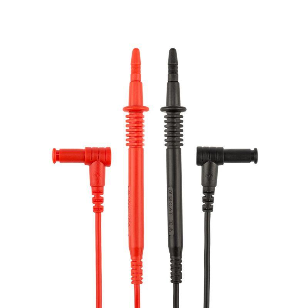 Щупы REXANT REX08 для тестеров и токовых клещей, длина жала - 17 мм, длина провода - 1100 мм