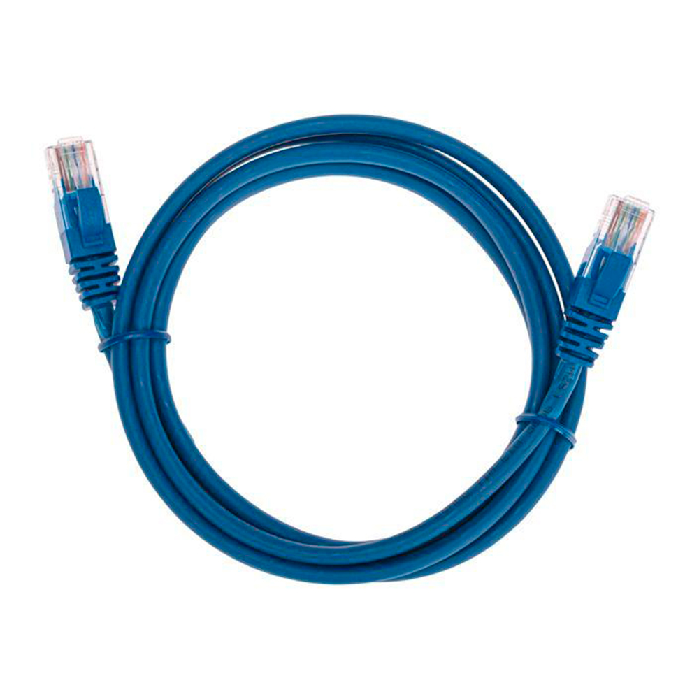 Патч-корд REXANT U/UTP 6AWG длина кабеля - 1.5 м, категория - 5E, тип разъема - RJ-45, материал оболочки - LSZH, цвет - синий