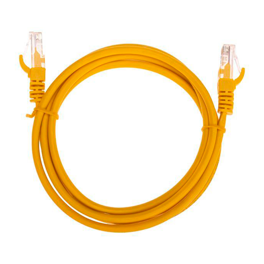 Патч-корд REXANT U/UTP 26AWG длина кабеля - 1.5 м, категория - 5E, тип разъема - RJ-45, материал оболочки - LSZH, цвет - желтый