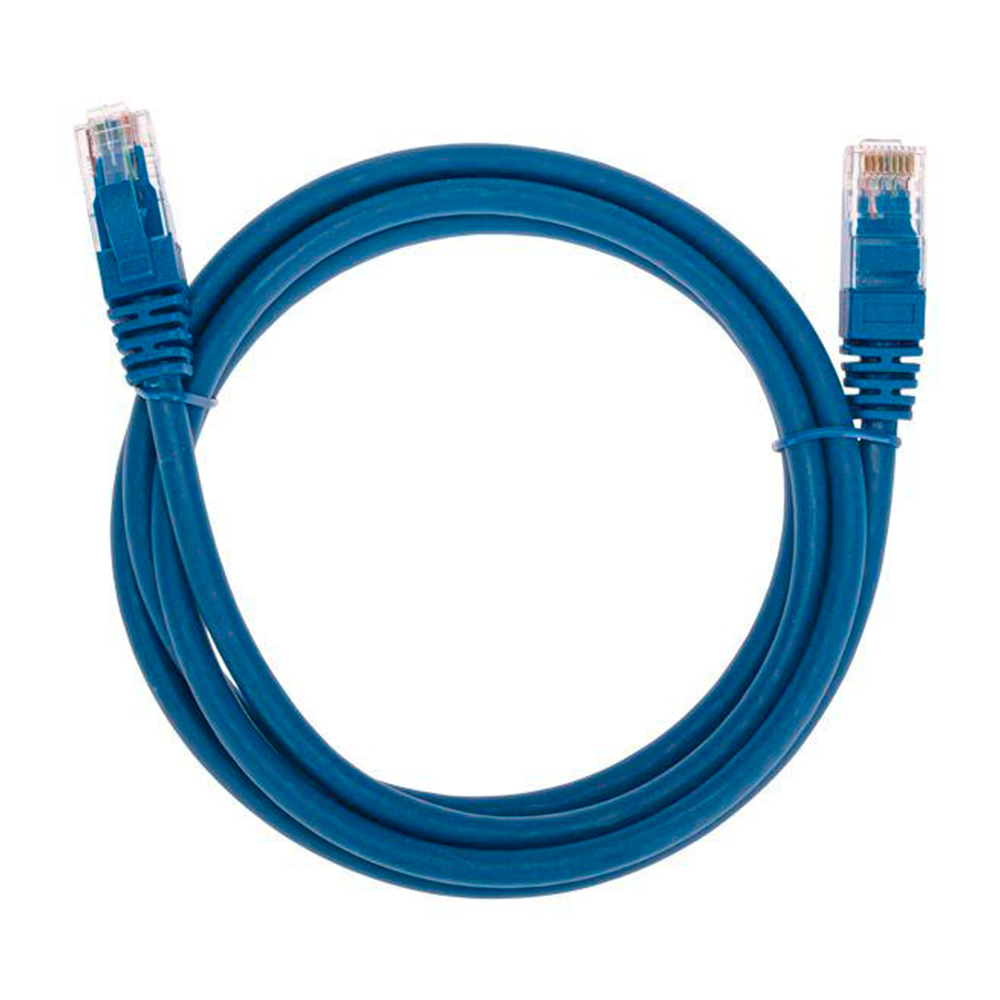 Патч-корд REXANT U/UTP 26AWG длина кабеля - 1.5 м, категория - 6, тип разъема - RJ-45, материал оболочки - LSZH, цвет - синий