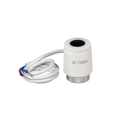 Электроприводы Ридан TWA-KR, для клапанов с креплением M30-1.5, термоэлектрические, нормально закрытые/открытые, напряжение - 24/230В