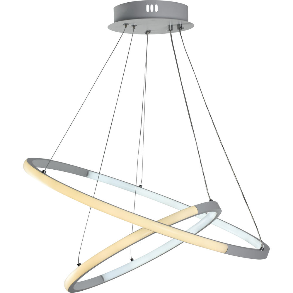 Светильник подвесной Rivoli Lauren 6105-103 86 Вт, 4300K, количество ламп - 1 с пультом, цвет - белый      
