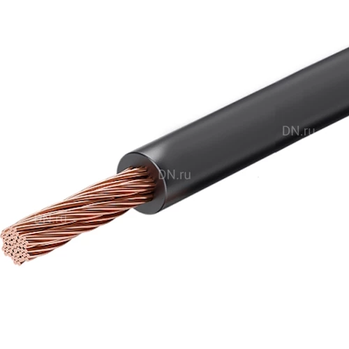 Провода установочные Россия ПуГВнг(А)-LS, количество жил - 1, напряжение - 450/750В, сечение - 0.5-6мм2, материал изоляции - поливинилхлорид