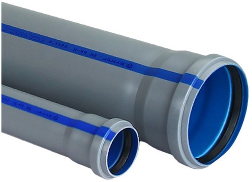 Трубы внутренние канализационные PP-H РосТурПласт BAIKAL ECO Дн50х1,8 длина 1-3 м с раструбом, безнапорные