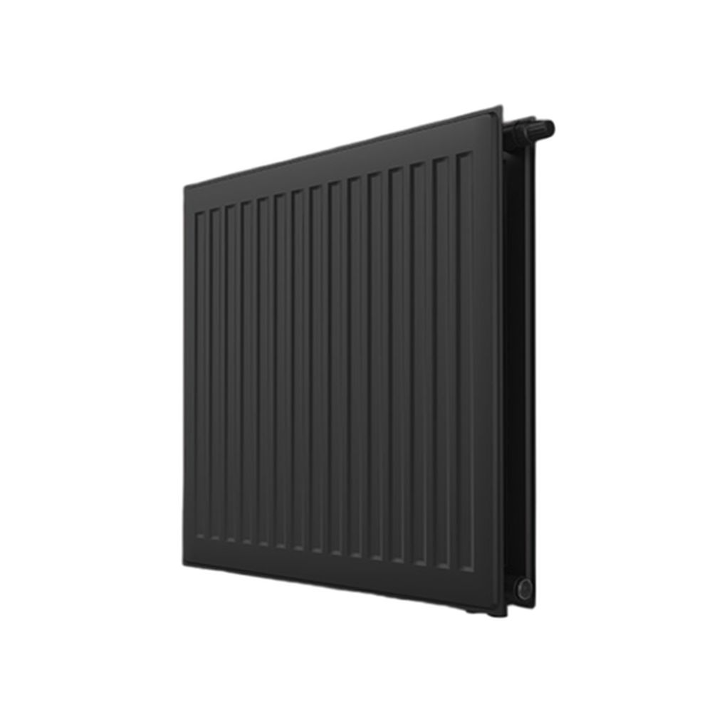 Радиатор панельный Royal Thermo Ventil Hygiene VH10-500 3000 мм стальной, нижнее подключение, межосевое расстояние 50 мм, цвет Noir Sable черный