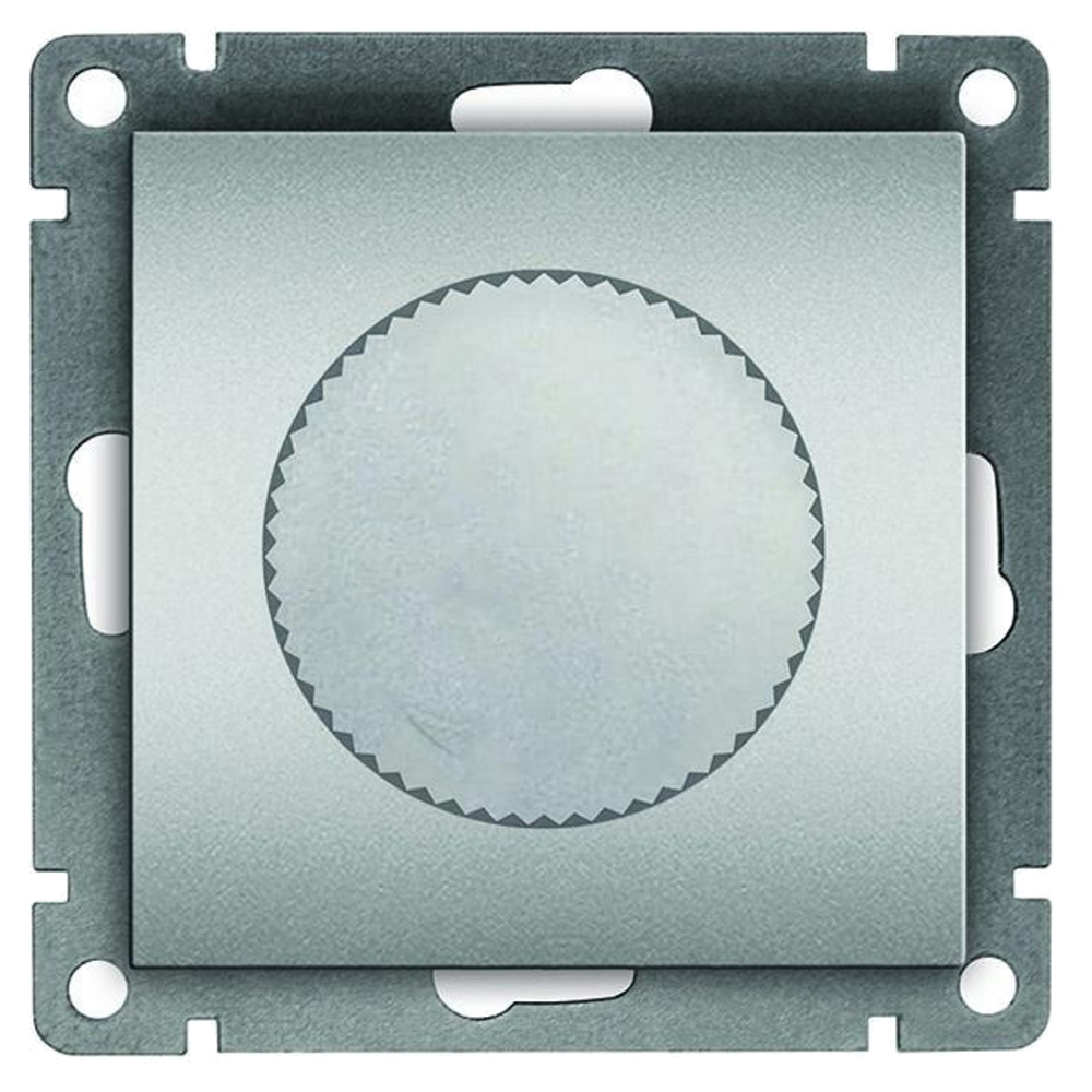 Светорегулятор UNIVersal Афина СП 500Вт, механизм, цвет - серебро