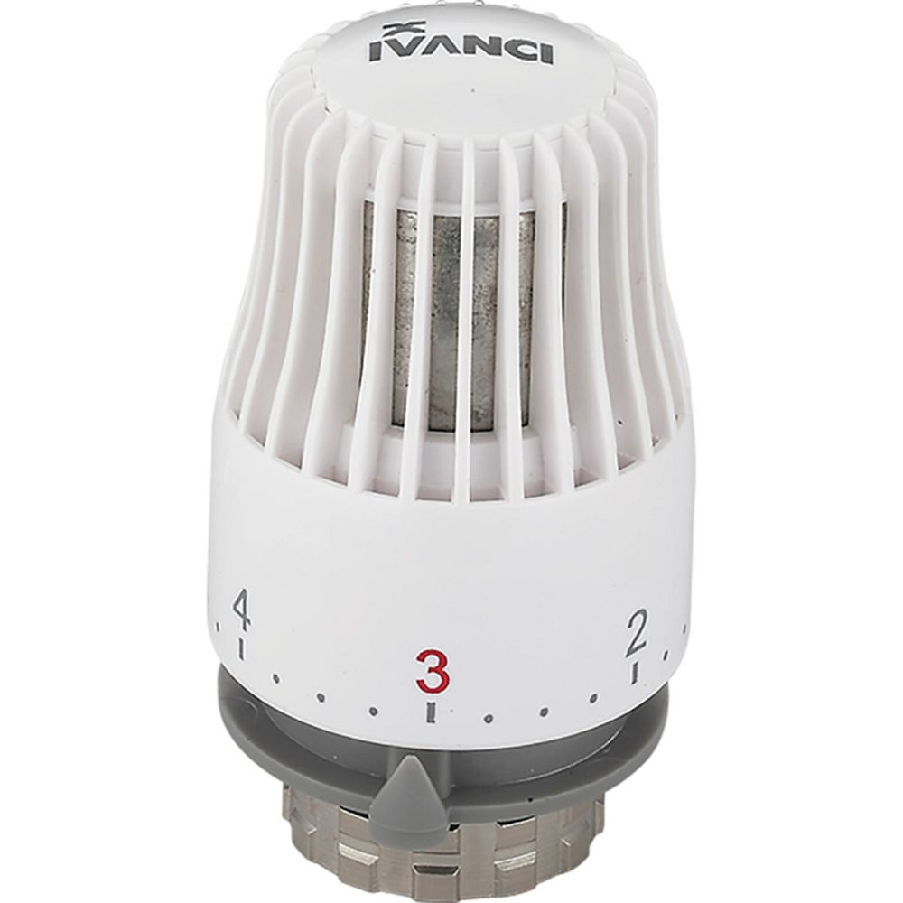 Головка термостатическая IVANCI IVC.103102 M30x1.5 Ру10, для радиаторного клапана, диапазон настройки 6.5-28°C