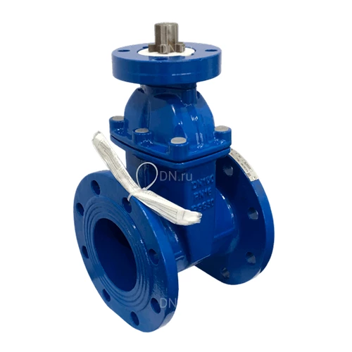 Задвижки клиновые СибЗТА 30ч939р Ду50-1000 Ру10-16 корпус - чугун GGG50, уплотнение – EPDM, фланцевые, с обрезиненным клином, под электропривод