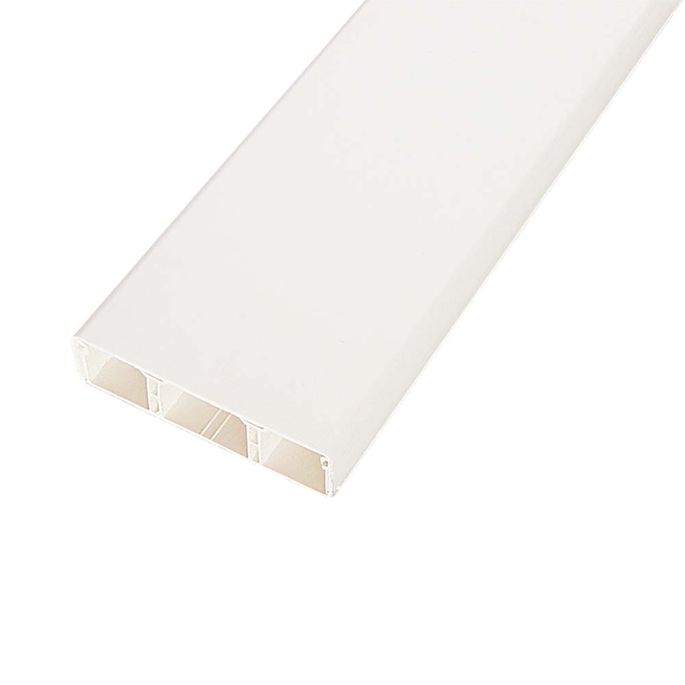 Кабель-канал SPL 75х20 мм, длина 2 м, материал - ПВХ, цвет белый