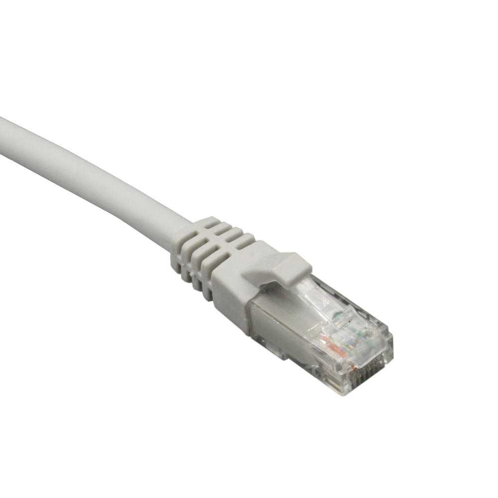 Патч-корд SUPRLAN UTP 24AWG длина кабеля - 3 м, категория - 6, тип разъема - RJ-45, материал оболочки - LSZH, цвет - серый