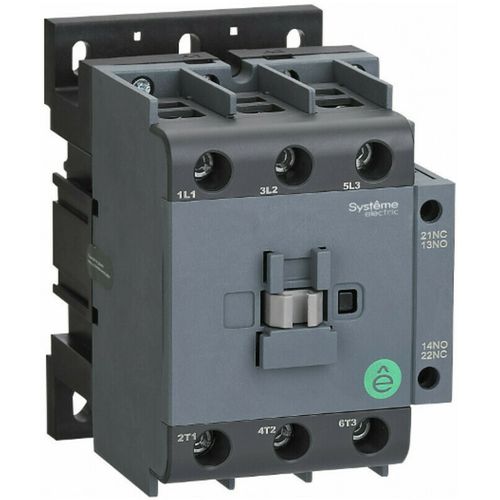 Контакторы трехполюсные Systeme Electric MC1E80 1NO+1NC, катушка управления 24-400В, рабочий ток 80А