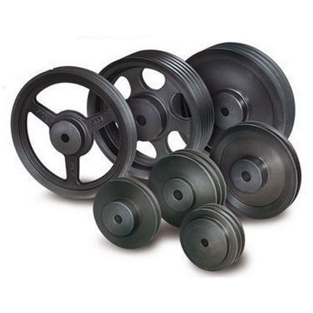 Шкив клиновой NPT SPC 280-2 (PHP 2SPC 280RSB) под расточку, профиль - SPC, количество ручьев - 2шт, ширина ремня - 22мм, материал - чугун