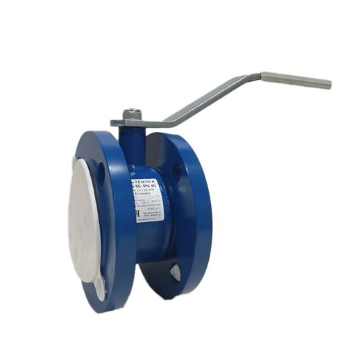Шаровые краны Temper 293 КОМПАКТ Ду50-Ду80 Ру16-40 полнопроходные, фланцевые, материал корпуса - ст.20