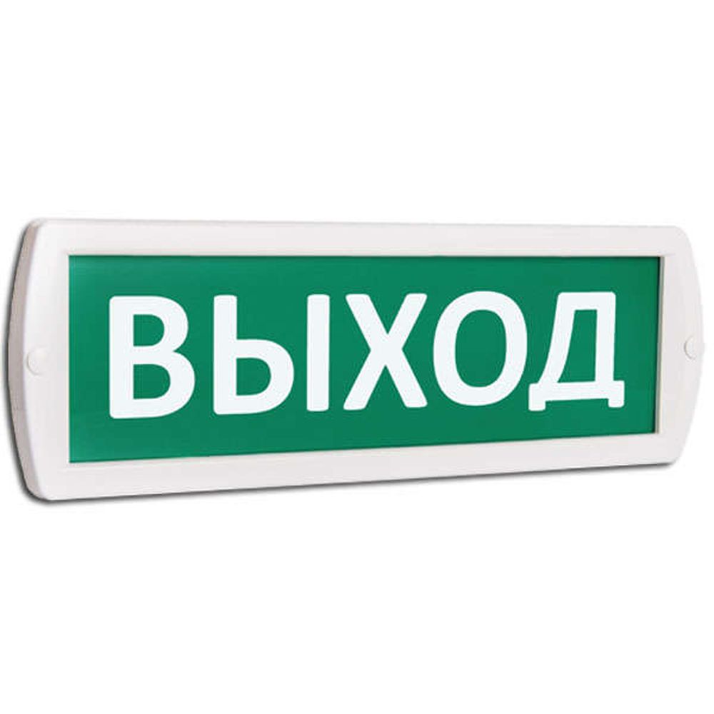 Оповещатель охранно-пожарный SLT Топаз Т 24 ВЫХОД световой 24 В, постоянный ток, 0.02 А, IP52, зеленый фон