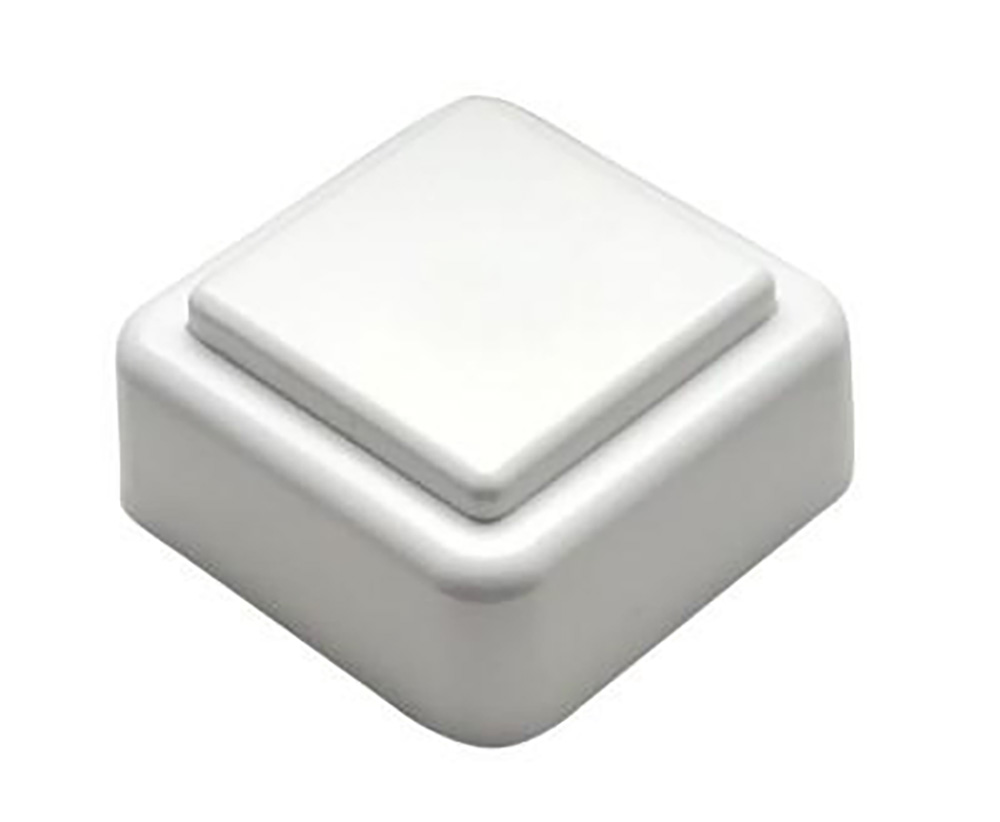 изображение Кнопка звонка Тритон B31-01 белый-белый, корпус - АБС-пластик, IP20, поверхностный монтаж (открытая установка)
