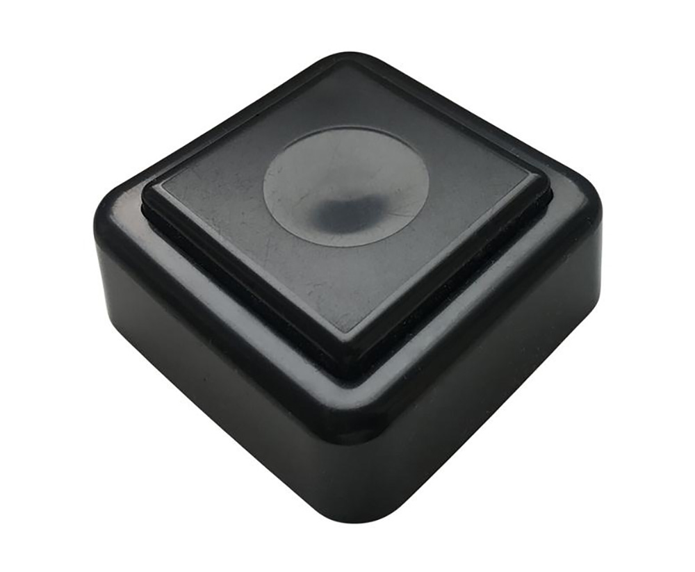 изображение Кнопка звонка Тритон B31-01 черный-черный, корпус - АБС-пластик, IP20, поверхностный монтаж (открытая установка)