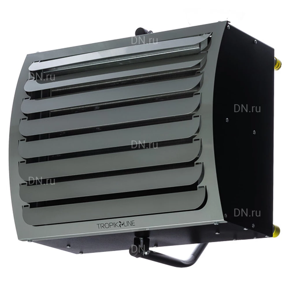 Тепловентилятор Tropik Line AERO 70D55 Black водяной, мощность - 78.9кВт, производительность - 8400м3/ч, 220В