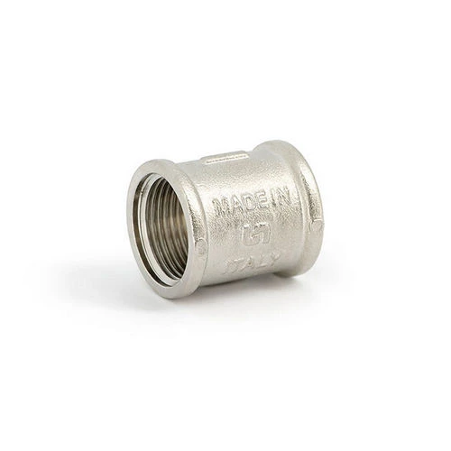Муфты Uni-Fitt 1/2″ Ду15 Ру30 корпус - латунь, покрытие - никель, внутренняя резьба, Италия