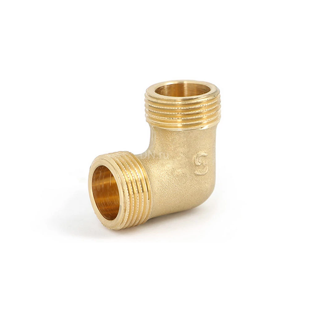Угол Uni-Fitt 613G 3/4″ Ду20 Ру30 90° корпус - латунь, присоединение - наружная/наружная резьба