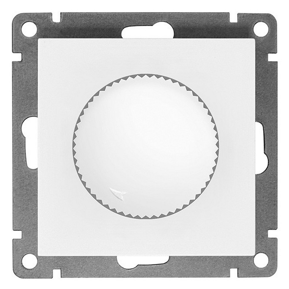 Светорегулятор UNIVersal Афина скрытой установки 500 Вт, степень защиты IP20, механизм, цвет - белый