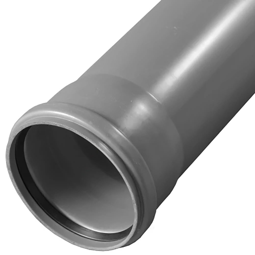 Труба внутренняя канализационная PP-H VALFEX BASE Дн50х1,8 мм длиной 3 м из полипропилена