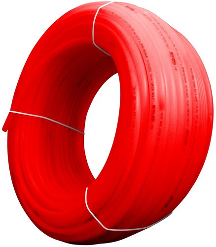 Трубы из термостойкого полиэтилена PE-RT VALFEX Дн16х2.0-20х2.0 Ру10 бухта 100-160 м, красные