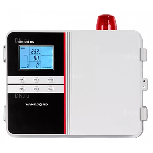 Шкафы управления Vandjord Control LCV мощность одного насоса - 5.5 - 15кВт, ток одного насоса - 12 - 32А
