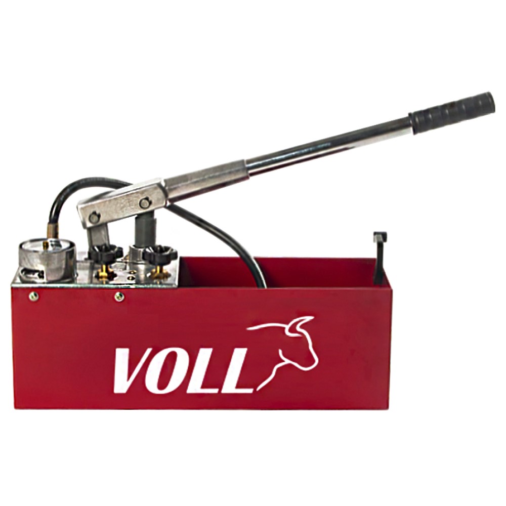 Насос опрессовочный Voll V-Test 50R ручной, диапазон испытаний до 50 бар