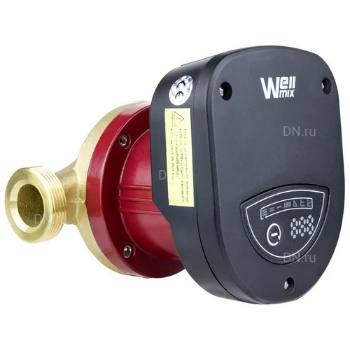 Насосы циркуляционные Wellmix WRE-B поверхностные, корпус - латунь, мощность - 0.178кВт, напор - 12м, производительность - 125-142л/мин, 220В