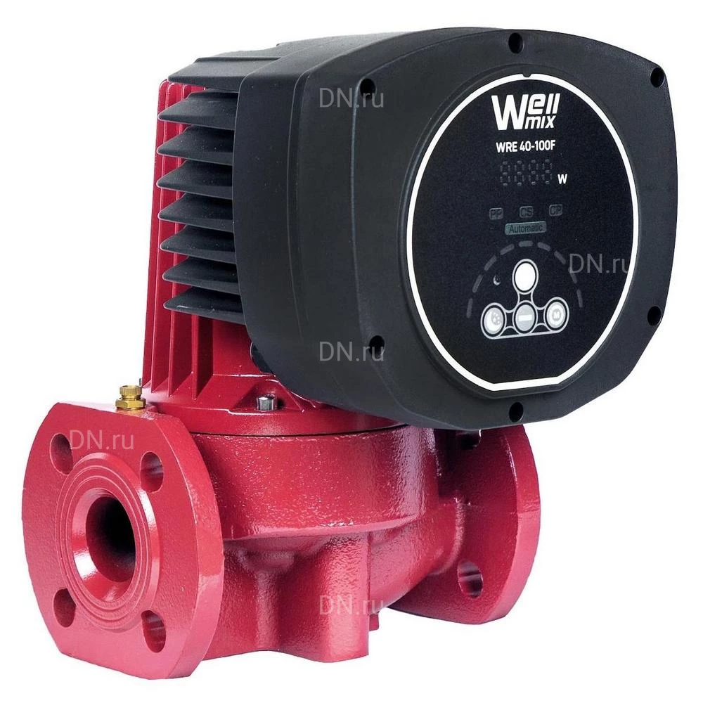 Насос циркуляционный Wellmix WRE 80-150F поверхностный, корпус - чугун, мощность - 1.3кВт, напор - 15м, производительность - 883л/мин, 220В