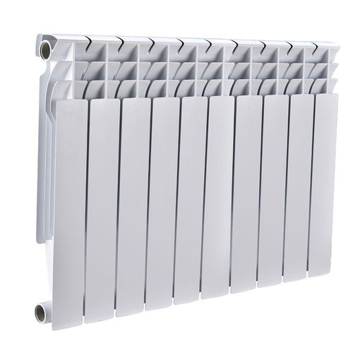Радиаторы биметаллические Wester 80/500 4-12 секций, боковое подключение, цвет - белый