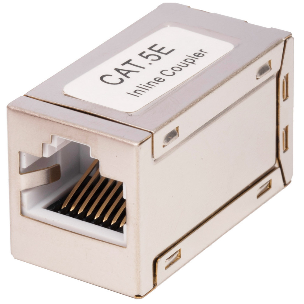 Адаптер проходной WRLine WR-CA-8p8c-C5E-SH RJ45-RJ45 (8P8C), категория 5е, экранированный