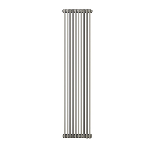 Радиаторы стальные трубчатые Zehnder Charleston высота 1792 мм, двухколончатые, присоединение резьбовое - 1/2″, подключение - боковое, кронштейн в комплекте, цвет - 0325 TL