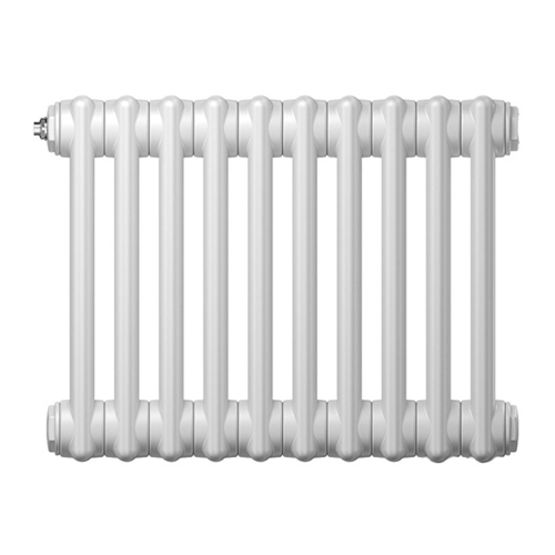 Радиаторы стальные трубчатые Zehnder Charleston Retrofit высота 366 мм, трехколончатые,  присоединение резьбовое - 1/2″, подключение - боковое, кронштейн в комплекте