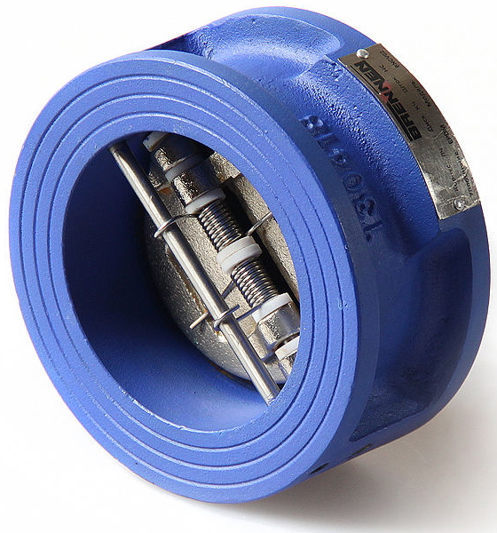 Brennen обратные двустворчатые клапаны DN40-350 PN16 BNCV02