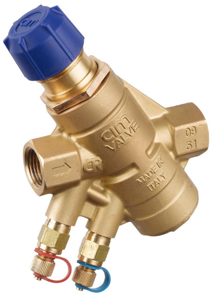 Клапан балансировочный автоматический комбинированный Cimberio 776HF 1 1/2″ Ду40 Ру25 2,02-7,11 куб.м.ч. 26 кПа