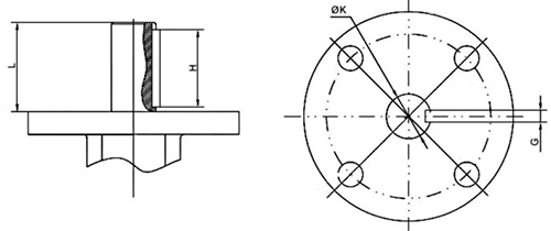 Чертеж Задвижка шиберная Задвижка шиберная DN.RU-300-10-GGG40-SS304-NBR-2W-ISO